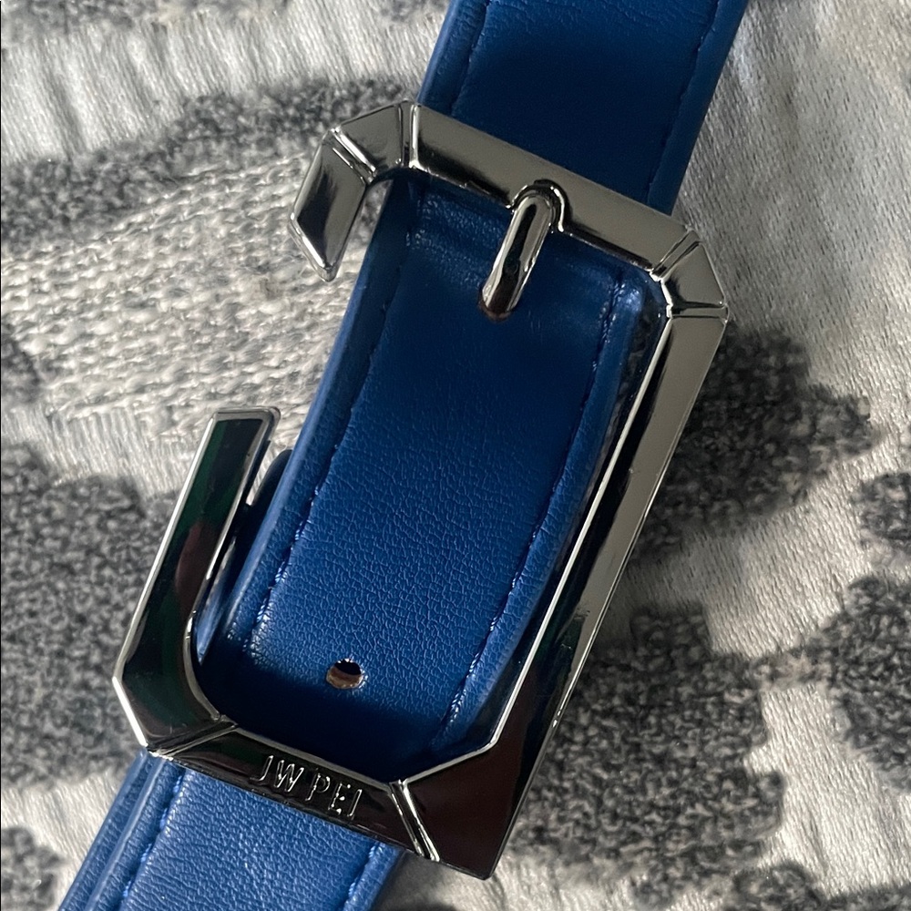 JW PEI Blue Quilted Purse / Clutch Elsa Front Flap Crossbody Bag - Picture 14 of 16